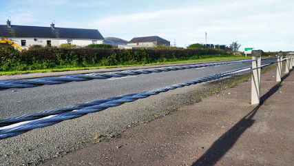 Wire rope barrier